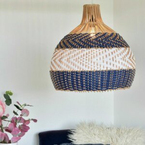 Luxury Rattan Dropper Lampshade